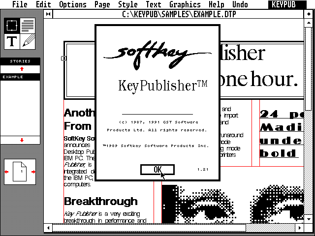 Key Publisher 1.21 - About